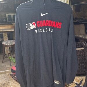 Nike Guardians Baseball navy Long Sleeve with hood. DRI-fit